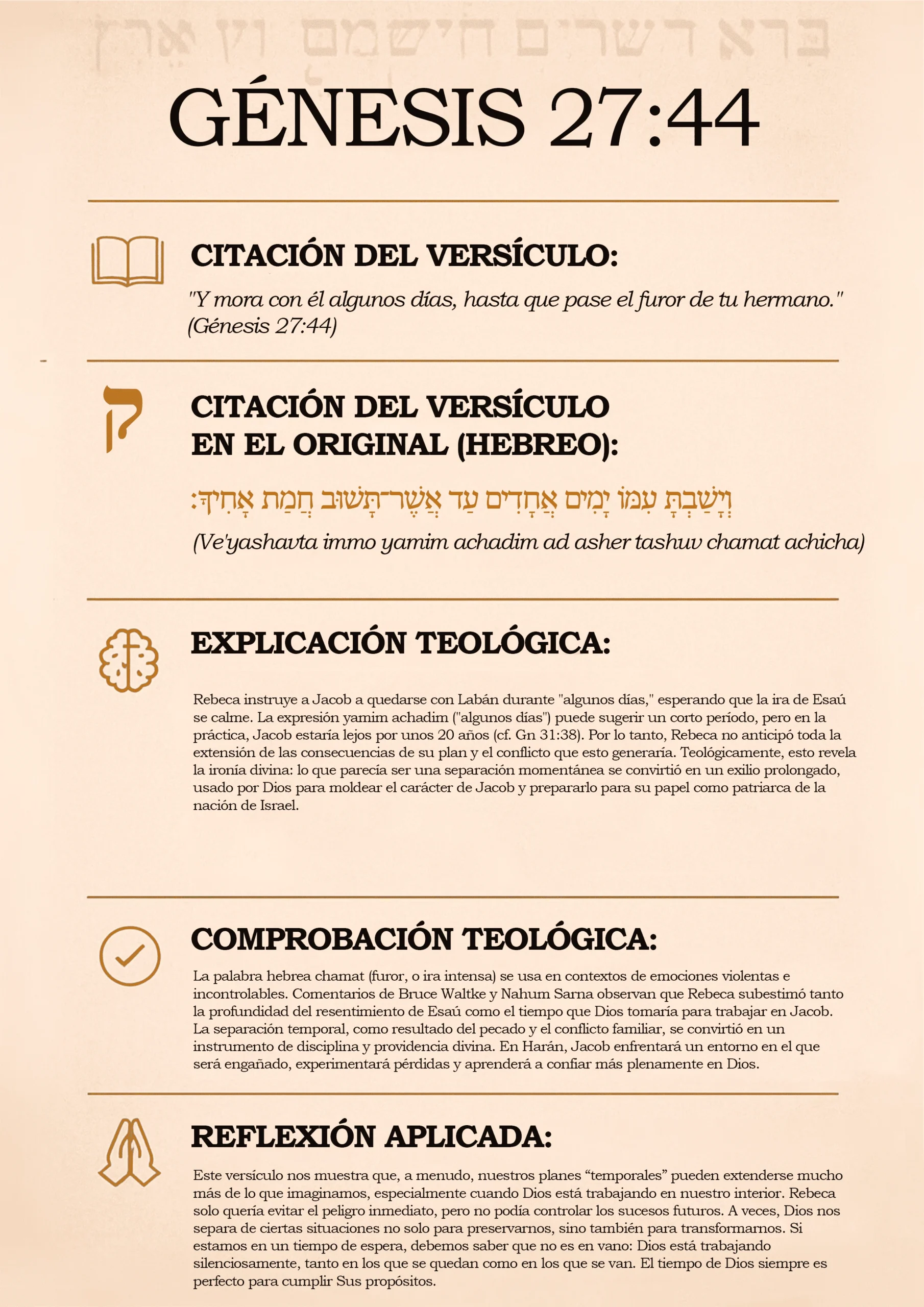 Genesis 27-44 ES